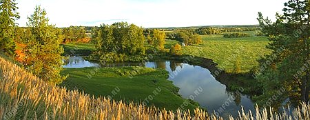 река Лоза,около деревни Сундур,Игринский район,природа,вода,супер панорама,времена года,лето