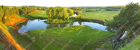 река Лоза,около деревни Сундур,Игринский район,природа,вода,супер панорама,времена года,лето