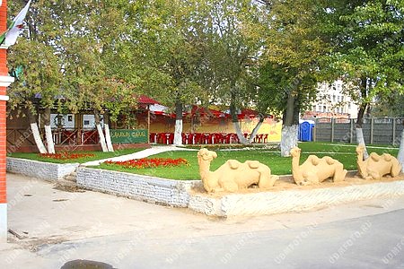 город Казань,верблюд,скульптура