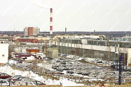 город Ижевск,панорама,промышленность,производство,автозавод
