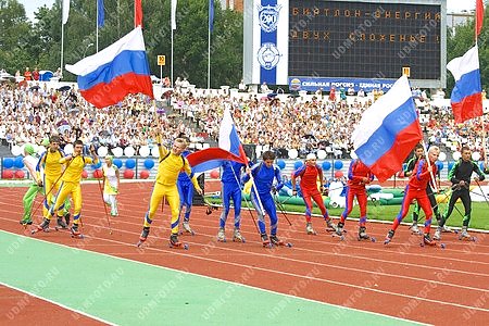Черезов Иван,спорт,флаг,биатлон