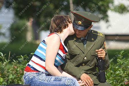 любовь,солдат,служба,поцелуй