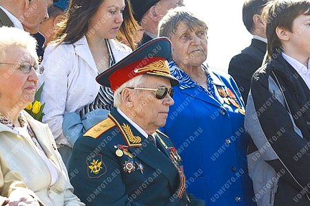 ветеран,старики,9 мая,день победы,Калашников