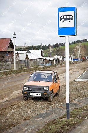 село Бураново,автомобиль,транспорт,ока,дорога