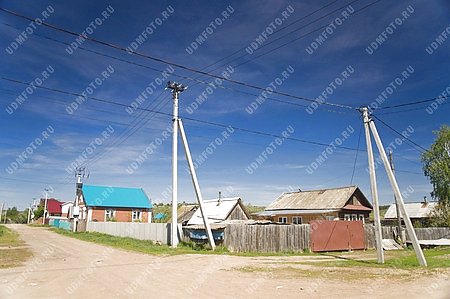 энергетика,село Каракулино,линия электропередач,столб,провод